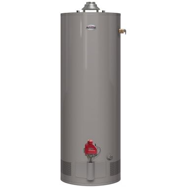 Click here to see  6G30-30PF3 Rheem Essential Liquid Propane Tall Water Heater, 29 Gallon, 6-Year, 30000 BTU - 6G30-30PF3