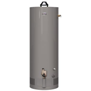 Click here to see  6V40FT3 Rheem 6V40FT3 Gas Water Heater, LP, Natural Gas, 40 gal Tank, 57 GPH, 0.59 Energy Efficiency