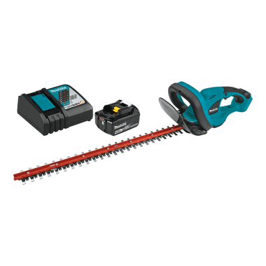 Click here to see Makita XHU02M1 Makita 22-Inch 18V Cordless Hedge Trimmer Kit - XHU02M1