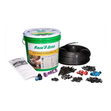 Click here to see Rain Bird DRIPPAILQ Rain Bird Drip Irrigation Expansion and Repair Kit, 112 Pcs - DRIPPAILQ 