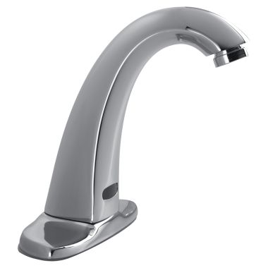 Click here to see Delta 590T1250 Delta 590T1250 TECK Electronic Faucet, Hi-Rise Spout w/ 4