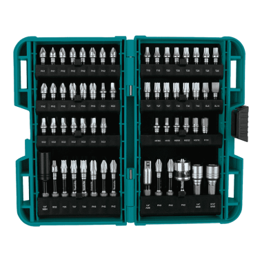 Click here to see Makita E-01644 Makita Impact XPS 60 Pieces Impact Bit Set - E-01644