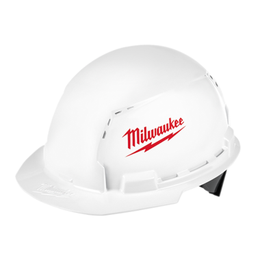 Click here to see Milwaukee 48-73-1000 Milwaukee 48-73-1000 Front Brim Vented Hard Hat with BOLT Accessories - Type 1 Class C