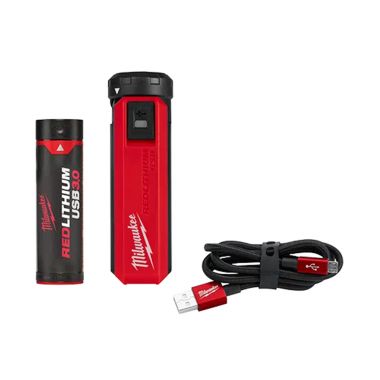 Click here to see Milwaukee 48-59-2013 Milwaukee 48-59-2013 REDLITHIUM USB Charger and Portable Power Source Kit