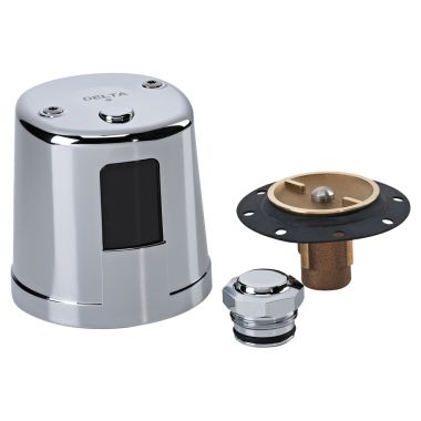 Click here to see Delta 81TWCBTRKA Delta 81TWCBTRKA TECK Battery-Operated Retrofit Exposed Urinal Flush Valve, 1.6 gpf, 1.5