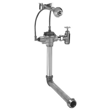 Click here to see Delta 83T000 Delta 83T000 TECK Concealed Flush Valve for Prisons, Push Button, 1.6 gpf, 1.5