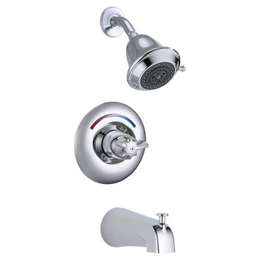 Click here to see Delta T13H223 Delta T13H223 Universal Tub And Shower Trim Chrome