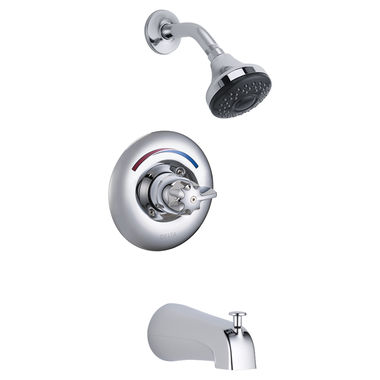 Click here to see Delta T13H233 Delta T13H233 Universal Tub And Shower Trim Chrome