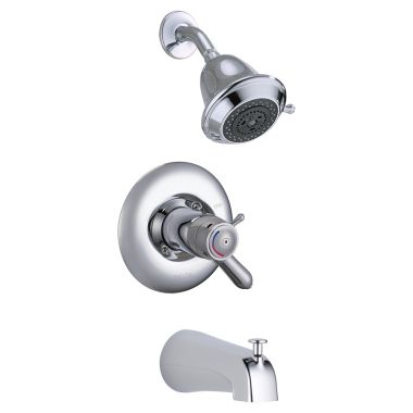 Click here to see Delta T17TH225 Delta T17TH225 TECK MultiChoice Universal Thermostatic Tub and 3-Setting Shower Trim
