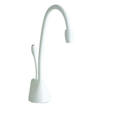 Click here to see Insinkerator F-GN1100W InSinkErator Indulge Contemporary Instant Hot Water Faucet, White - F-GN1100W