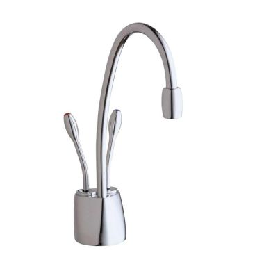 Click here to see Insinkerator F-HC1100C InSinkErator Indulge Contemporary Instant Hot/Cold Beverage Faucet, Chrome - F-HC1100C