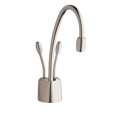 Click here to see Insinkerator F-HC1100PN InSinkErator Indulge Contemporary Instant Hot/Cold Beverage Faucet, Polished Nickel - F-HC1100PN