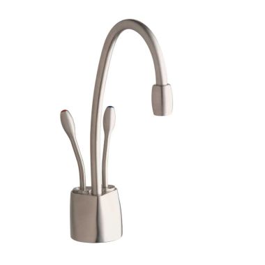 Click here to see Insinkerator F-HC1100SN InSinkErator Indulge Contemporary Instant Hot/Cold Beverage Faucet, Satin Nickel - F-HC1100SN