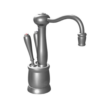 Click here to see Insinkerator F-HC2200SN Insinkerator Antique Instant Hot/Cold Beverage Faucet, Satin Nickel - F-HC2200SN