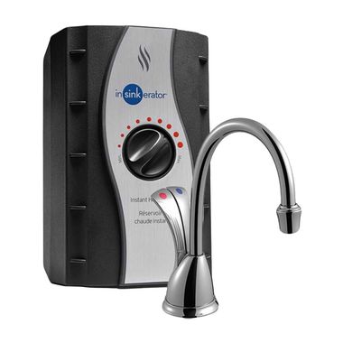Click here to see Insinkerator HC-WAVEC-SS Insinkerator Wave Instant Hot/Cold Beverage Faucet, Chrome - HC-WAVEC-SS