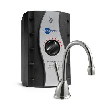 Click here to see Insinkerator H-VIEWC-SS InSinkErator View Instant Hot Water Faucet w/ Tank, Chrome - H-VIEWC-SS