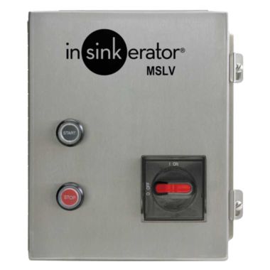 Click here to see   INSINKERATOR MSLV LOW VOLTAGE MANUAL SWITCH/CONTROL FOR FOODSERVICE DISPOSAL