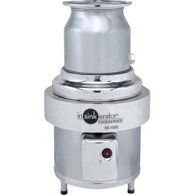 Click here to see   InSinkErator SS-1000-12 10 HP Short Garbage Disposal, 208-230/460V - 3 PH