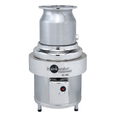 Click here to see   Insinkerator SS-300-27 3 HP Short Garbage Disposal 208-230/460 Volt - 3 PH