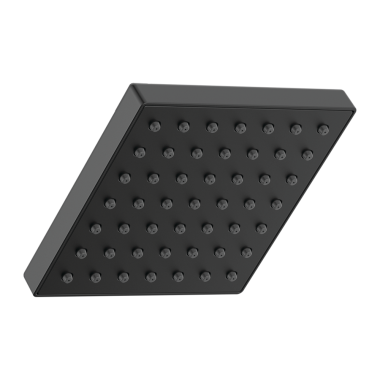 Click here to see Delta RP101846BL Delta RP101846BL Modern Single-Function Square Showerhead - Matte Black