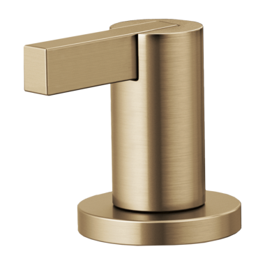 Click here to see Brizo HL5335-GL-NM Brizo Extended Lever Handle Kit for Litze Widespread Lavatory Faucet, ADA, No Mark, Brilliance Luxe Gold - HL5335-GL-NM