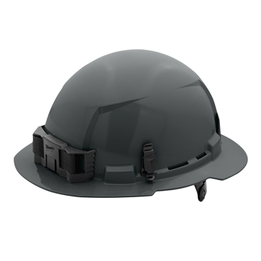Click here to see Milwaukee 48-73-1135 Milwaukee 48-73-1135 Unvented Hard Hat with 6pt Ratcheting, Class E, Gray - Full Brim