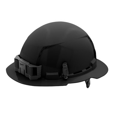 Click here to see Milwaukee 48-73-1231 Milwaukee 48-73-1231 Vented Hard Hat with 6pt Ratcheting, Class C, Black - Full Brim