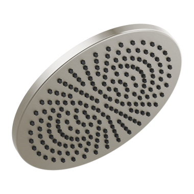 Click here to see Delta 52158-SS-PR25 Delta 52158-SS-PR25  Single-Setting Raincan Shower Head - Lumicoat Stainless