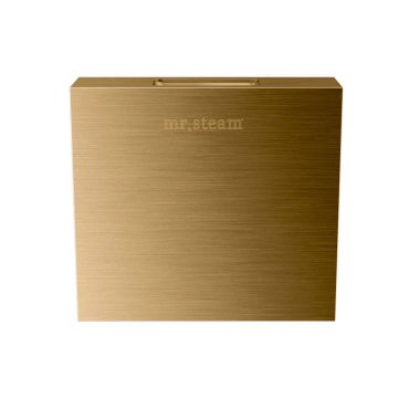 Click here to see Mr. Steam 104040BB Mr Steam Aroma Designer Square 3 in. Steam Head in Brushed Bronze - 104040BB