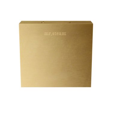 Click here to see Mr. Steam 104040SB Mr Steam Aroma Designer Square 3 in. Steam Head in Satin Brass - 104040SB
