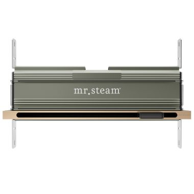 Click here to see Mr. Steam 104480BB Mr Steam Linear 16 in. Steam Head With AromaTray in Brushed Bronze - 104480BB