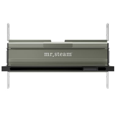 Click here to see Mr. Steam 104480MB Mr Steam Linear 16 in. Steam Head With AromaTray in Matte Black - 104480MB
