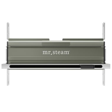 Click here to see Mr. Steam 104480PC Mr Steam Linear 16 in. Steam Head With AromaTray in Polished Chrome - 104480PC