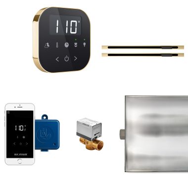 Click here to see Mr. Steam ABTLRLXBKPB Mr Steam AirButler Max Linear Steam Generator Control Kit  Package in Black Polished Brass - ABTLRLXBKPB