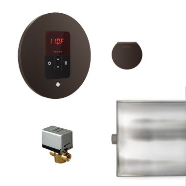 Click here to see Mr. Steam BBUTLERRORB Mr Steam Basic Butler Steam Generator Control Kit  Package in Round Oil Rubbed Bronze  - BBUTLERRORB
