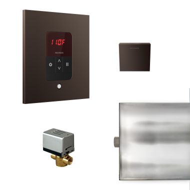 Click here to see Mr. Steam BBUTLERSORB Mr Steam Basic Butler Steam Generator Control Kit  Package in Square Oil Rubbed Bronze  - BBUTLERSORB