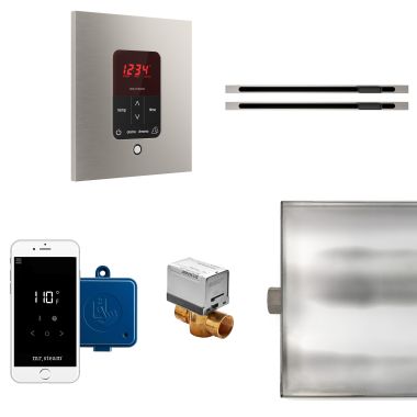Click here to see Mr. Steam BTLRLXSBN Mr Steam Butler Max Linear Steam Generator Control Kit  Package in Square Brushed Nickel  - BTLRLXSBN