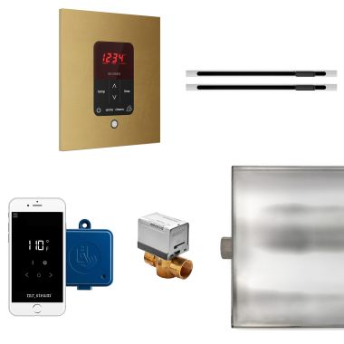 Click here to see Mr. Steam BTLRLXSRAW Mr Steam Butler Max Linear Steam Generator Control Kit  Package in Square Custom Plating - BTLRLXSRAW