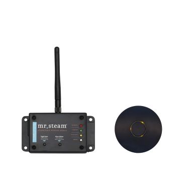 Click here to see Mr. Steam HOMEWIZARD-BLK Mr Steam Home Automation Steam System With Interface Module And Remote Control Fob For MS, MSSUPER, and MAX Residential Generators in Black - HOMEWIZARD-BLK