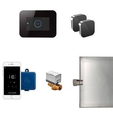 Click here to see Mr. Steam I3BUTLERXBK Mr Steam iButler Max Steam Generator Control Kit  Package in Black - I3BUTLERXBK