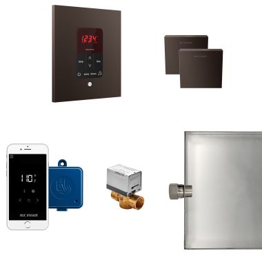 Click here to see Mr. Steam MSBUTLERXSQ-ORB Mr Steam Butler Max Steam Generator Control Kit  Package in Square Oil Rubbed Bronze - MSBUTLERXSQ-ORB