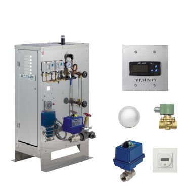 Click here to see Mr. Steam C0360C3A211 Mr Steam CU 1 Generator Package 9kW 240V3PH with Digital 1 Control Package - C0360C3A211