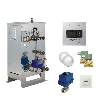 Click here to see Mr. Steam C2000C3A231 Mr Steam CU 2 Generator Package 48kW 240V3PH with Digital 1 Control Package - C2000C3A231