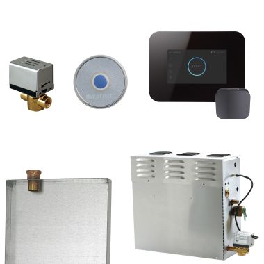 Click here to see Mr. Steam CT12EC1-I3BK Mr Steam CT Day Spa Steam Generator 12 kW 240V 1Ph with isteam3Control in Black - CT12EC1-I3BK