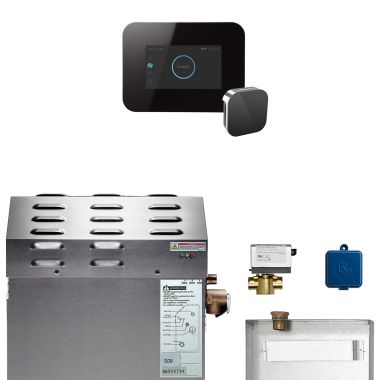 Click here to see Mr. Steam 10C1AF0A000 Mr Steam MSSUPER1EC1 10kW Steam Generator with iButler Black Package - 10C1AF0A000