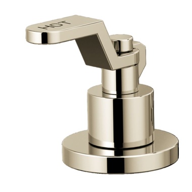 Click here to see Brizo HL5334-PN-NM Brizo Industrial Lever Handle Kit for Litze Widespread Lavatory Faucet, ADA, No Mark, Brilliance Polished Nickel - HL5334-PN-NM
