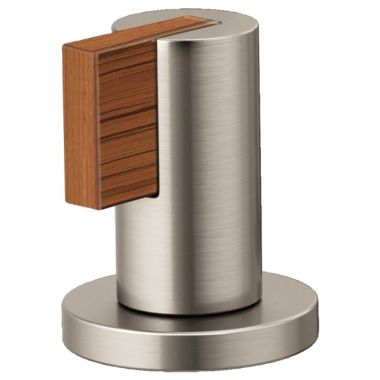 Click here to see Brizo HL5332-NKTK-NM Brizo Lever Handle Kit for Litze Widespread Lavatory Faucet, ADA, No Mark, Brilliance Luxe Nickel/Wood - HL5332-NKTK-NM