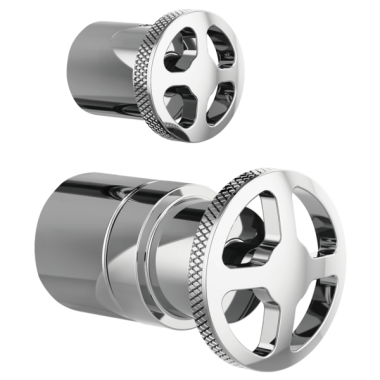 Click here to see Brizo HW75P32-PC Brizo Litze Pressure Balance Valve Trim with Integrated Diverter Wheel Handle Kit, Polished Chrome - HW75P32-PC