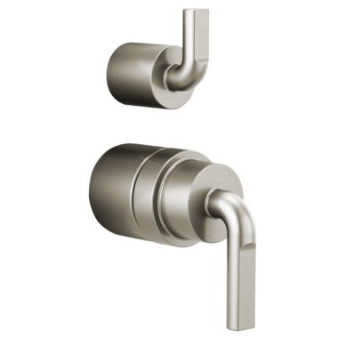 Click here to see Brizo HL75P39-NK Brizo Litze Presure Balance Valve With Diverter Trim Handle Kit - Notch Lever, Luxe Nickel - HL75P39-NK