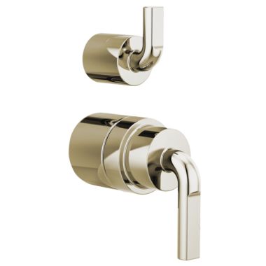 Click here to see Brizo HL75P39-PN Brizo Litze Presure Balance Valve With Diverter Trim Handle Kit - Notch Lever, Polished Nickel - HL75P39-PN